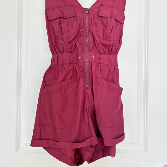 Free People Noiseless Back On Trek Shortsie Pink Size XS - Picture 7 of 15